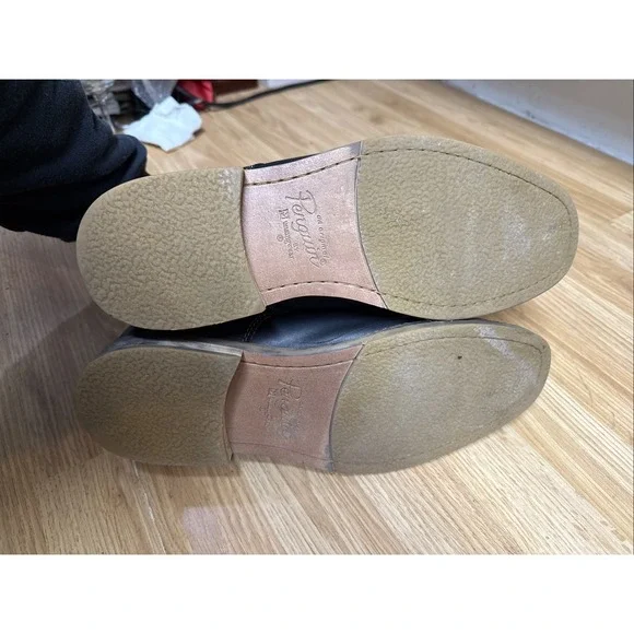 Original Penguin By Munsingwear Men's 10.5 US Black Leather Lace Up Chukka Boots - Picture 8 of 9